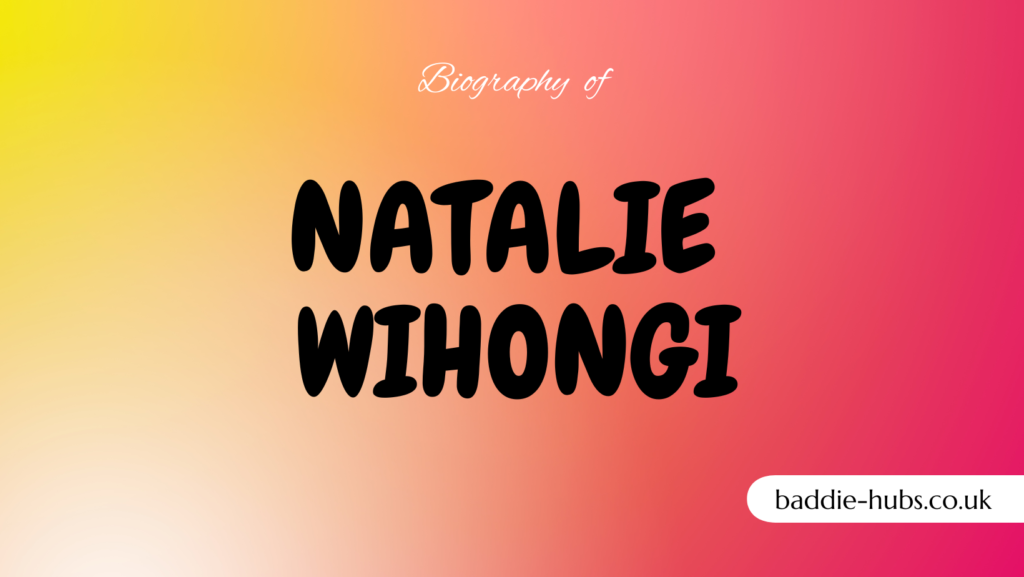 Natalie Wihongi