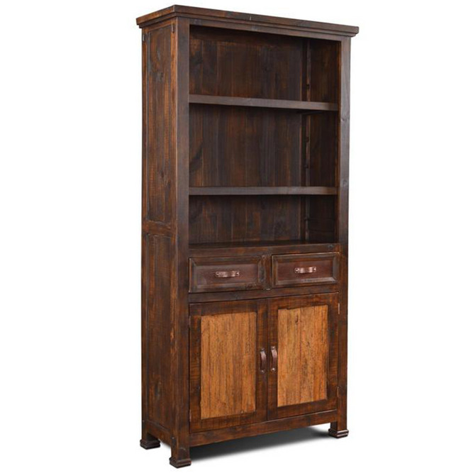 Elegant china cabinet and barrister bookcase showcasing glass panels, wooden shelves, and a timeless design, ideal for displaying decor or organizing books and files